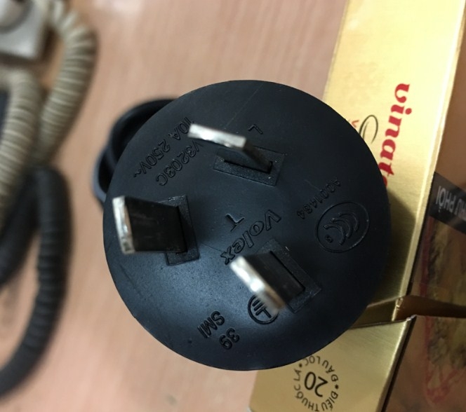 Dây Nguồn Cisco Original Server 37-0343-01 Volex V3203C V1625 AC Power Cord Australia & China IEC60320 IEC C13 10A 250V 3X1.0mm Length 1.8M