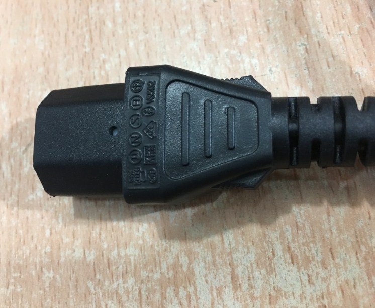 Dây Nguồn Chính Hãng APC AP9870 VOLEX VAC14S V1625 AC Power Cord IEC60320 IEC C13 to C14 10A 250V 3x0.75mm Length 0.5M