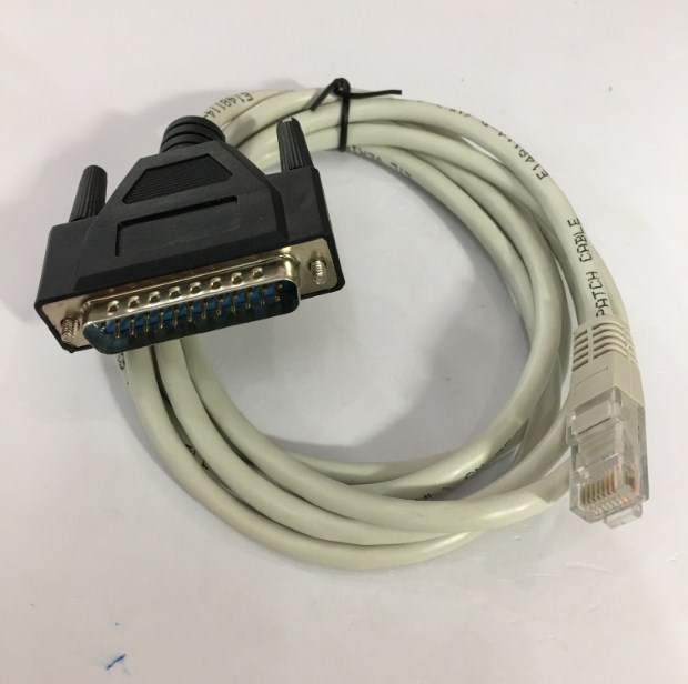 Cáp Điều Khiển Máy In Epson TM Với Két Đựng Tiền Maken MK 410 For Máy Bán Hàng Oracle MICROS Compact Workstation 310 and 310R BOS Cable RJ45 to DB25 Male Length 1.9M