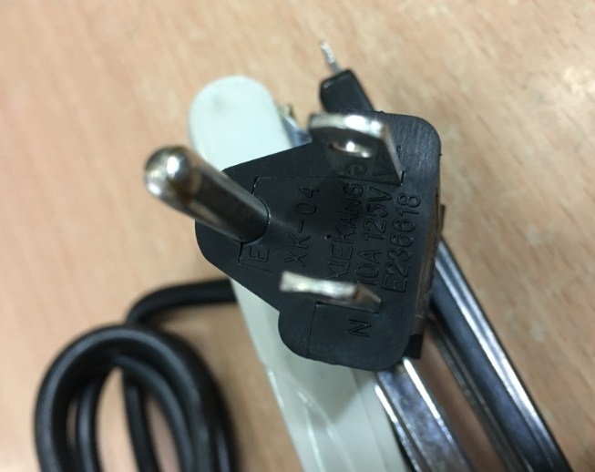 Dây Nguồn XIEKANG XK-04 XK-06 NEMA 5-15P to C13 AC Power Cord 10A 125V 3x0.824mm 18AWG Length 1.5M