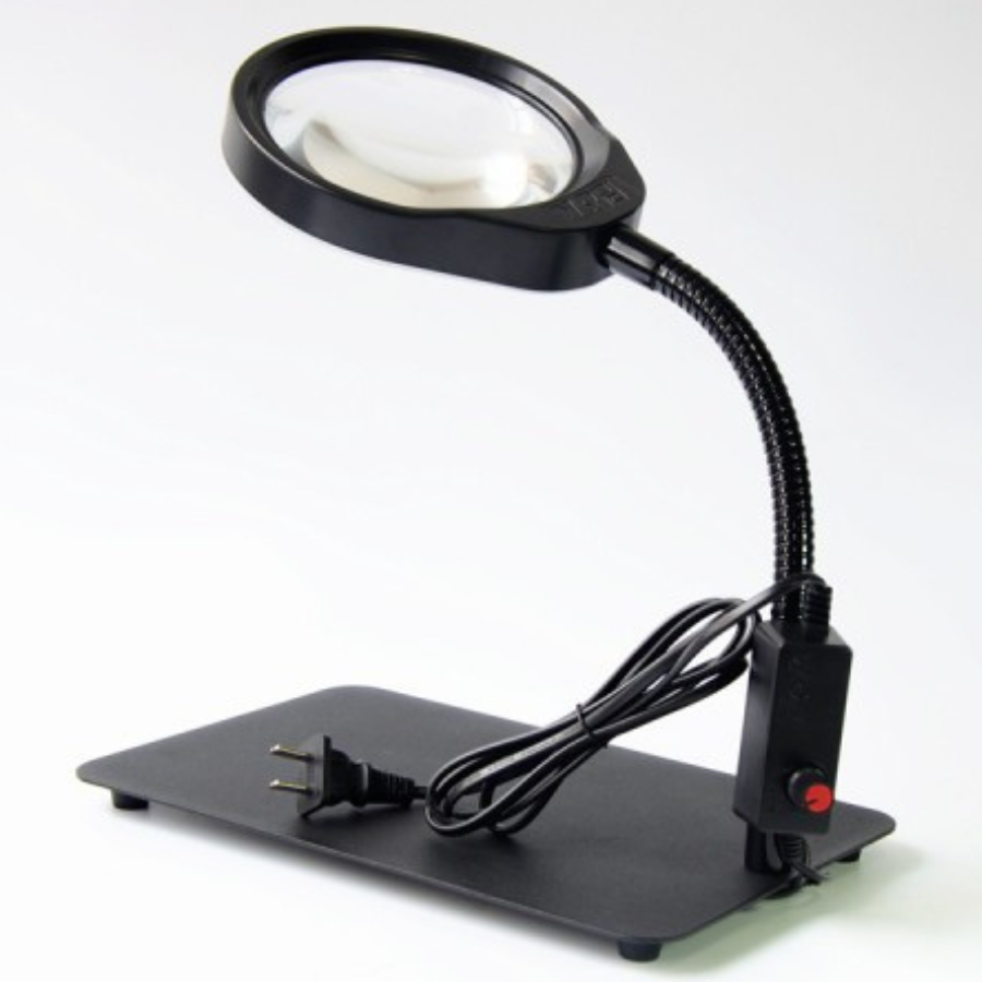 Kính lúp để bàn điều chỉnh ánh sáng PD-032A