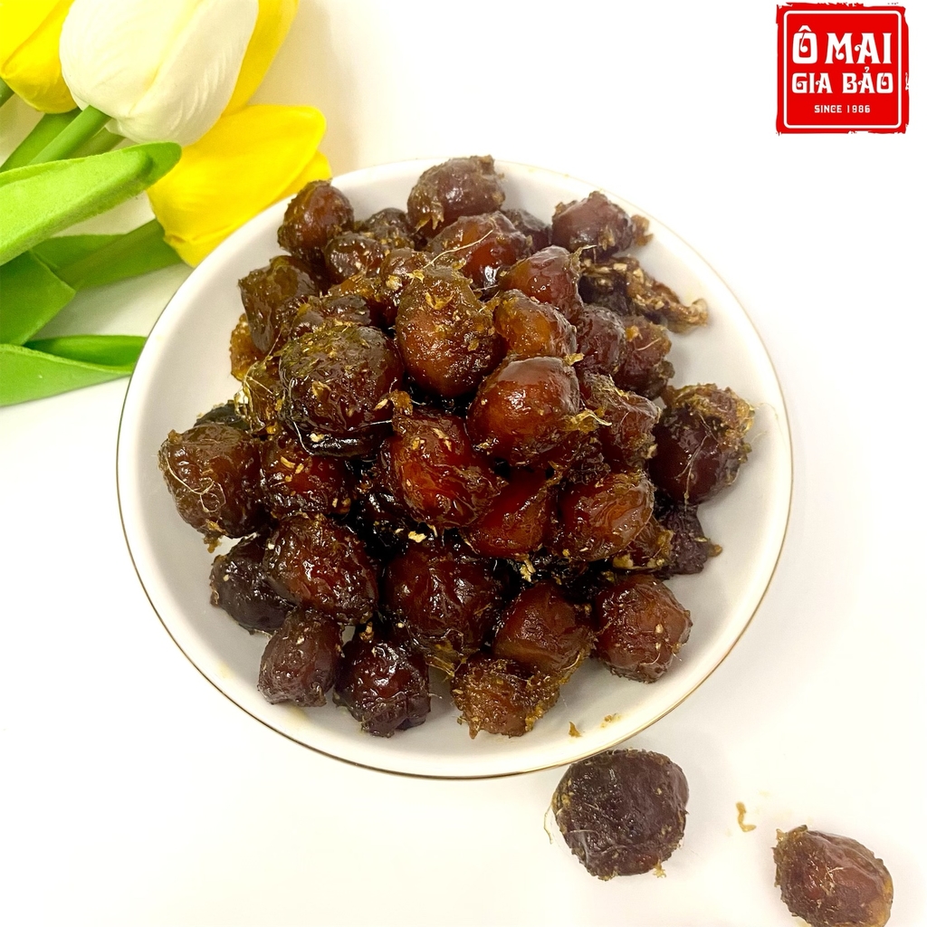 Mơ tươi xào gừng