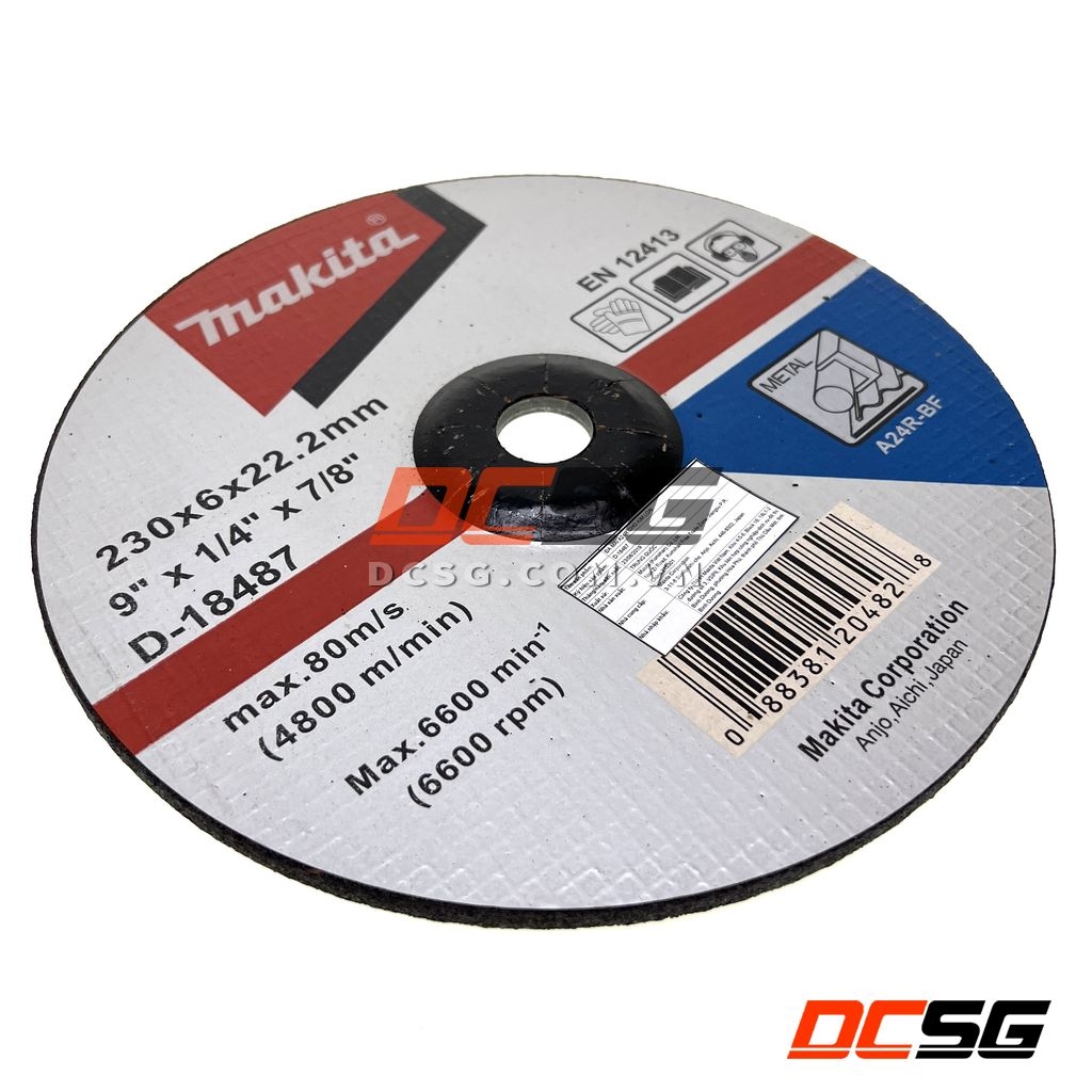 Makita A24R Schleifscheibe Für Metall – 125 Mm, Perfekt Für Grobe Metallarbeiten