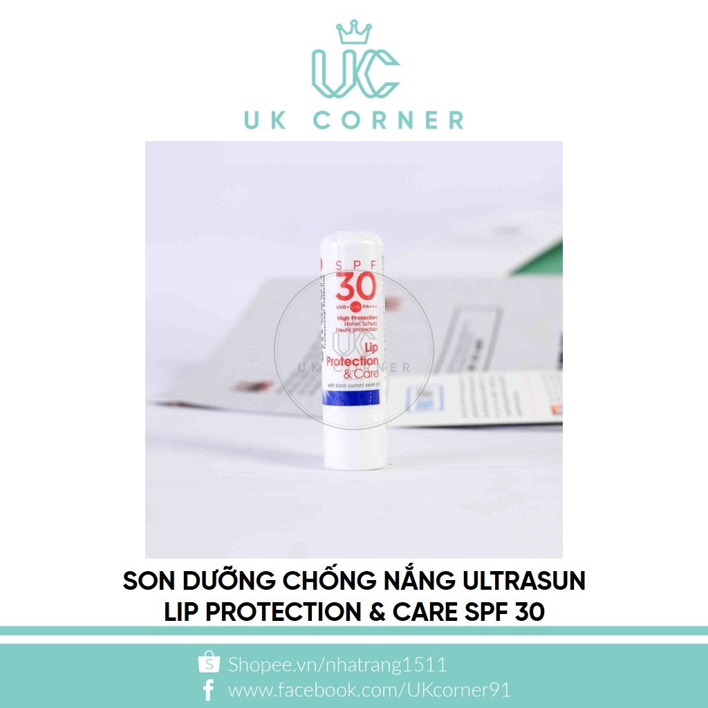 Ultrasun Lip Protection & Care SPF 30 UK Corner Store