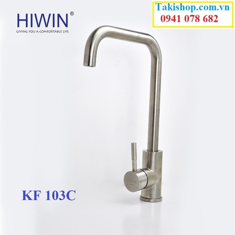 báo giá vòi chậu rửa bát hiwin kf 103c giá rẻ