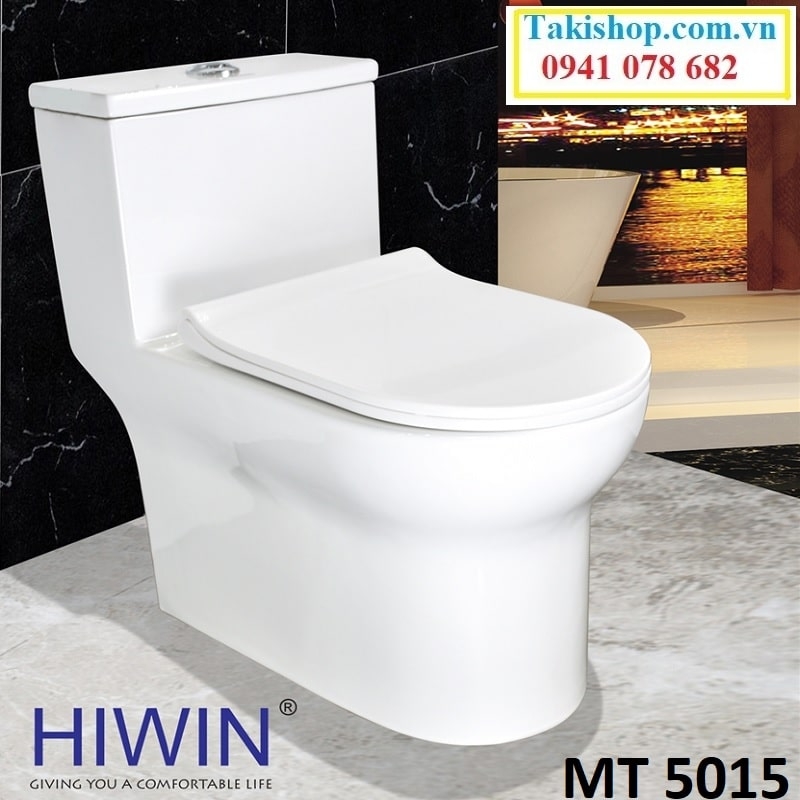 bồn cầu liền khối hiwin mt 5015 giá rẻ