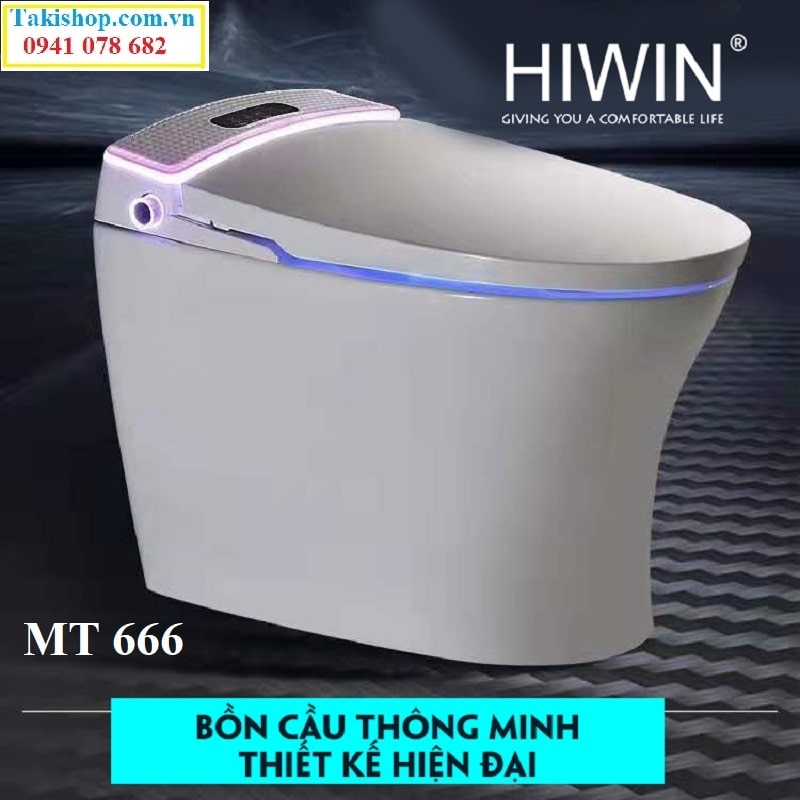 bồn cầu thông minh hiwin mt 666