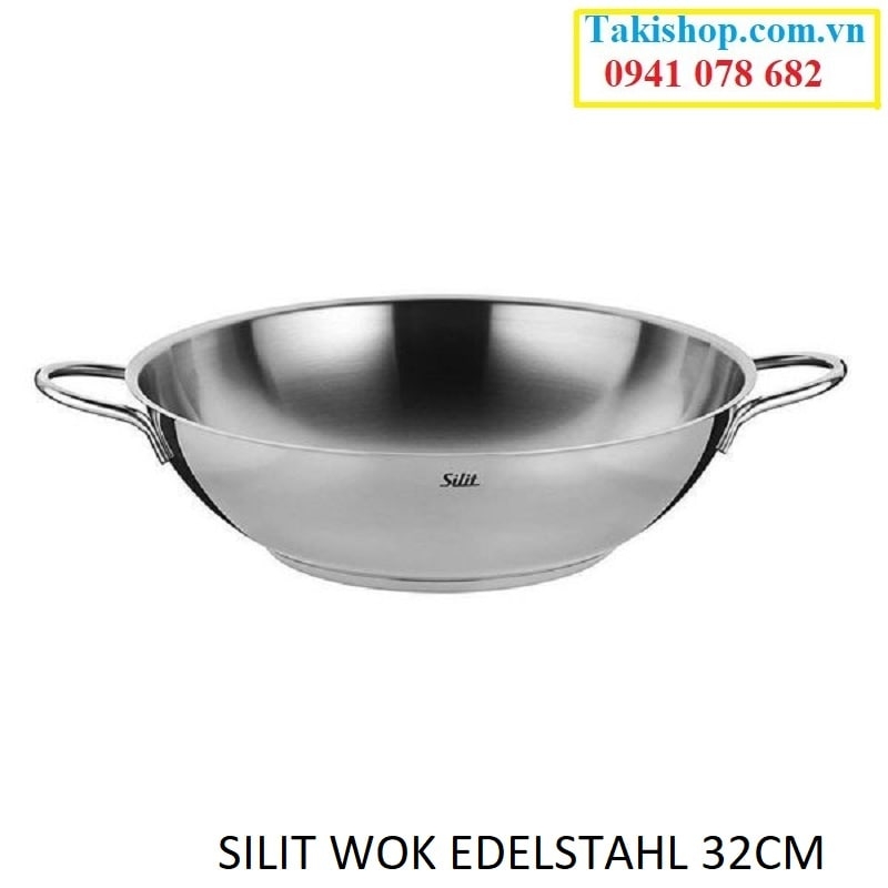 CHẢO SILIT WOK EDELSTAHL 32CM NHẬP KHẨU ĐỨC CHÍNH HÃNG GIÁ RẺ