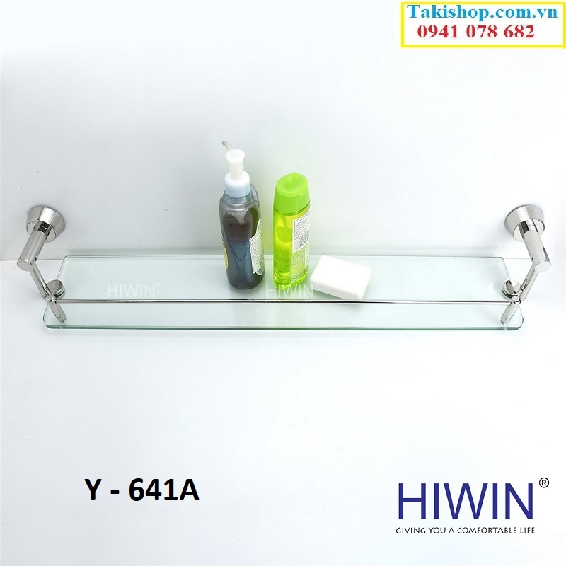 Cung cấp kệ kính đơn gương inox 304 cao cấp Hiwin Y-641A