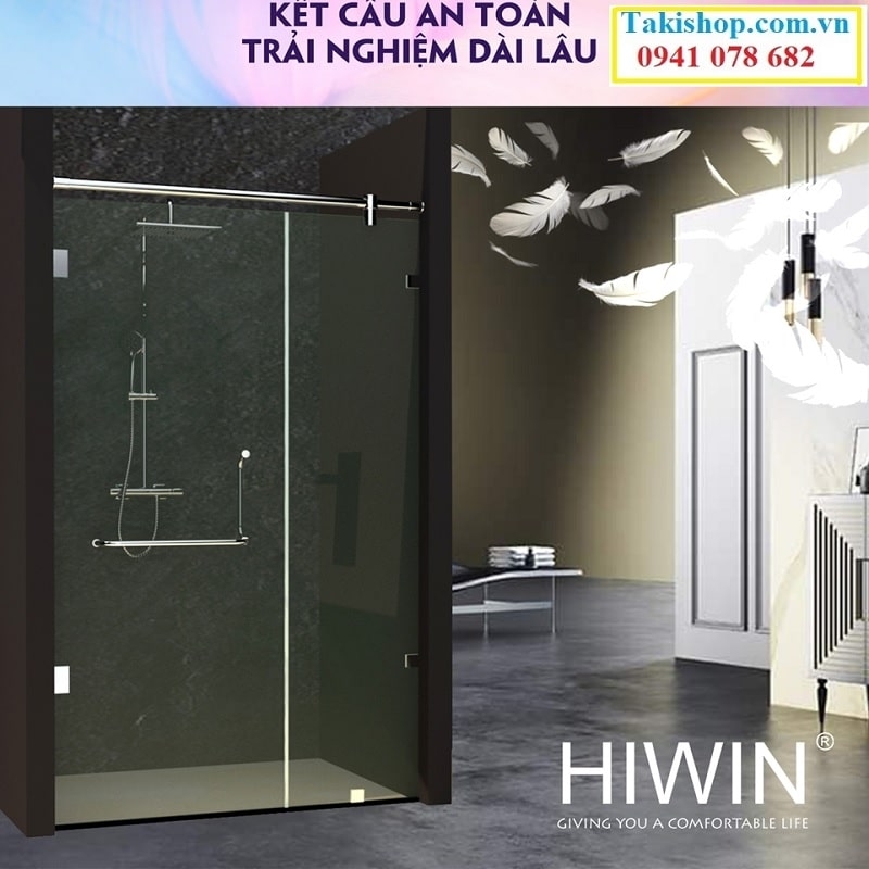 cung cấp phụ kiện vách kính tắm hiwin pkf 90kt giá rẻ
