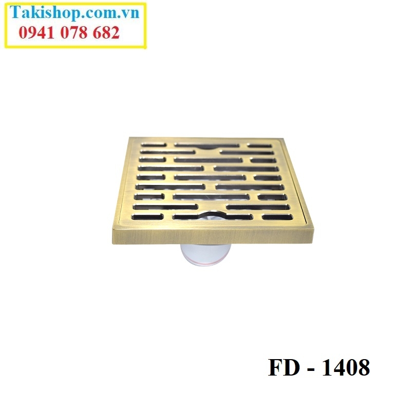 Cung cấp ga thoát sàn ngăn mùi đồng giả cổ Hiwin FD - 1408