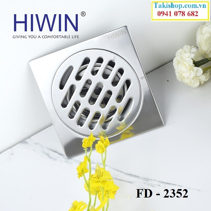 Cung cấp thoát sàn ngăn mùi inox 304 cao cấp Hiwin -fd-2352