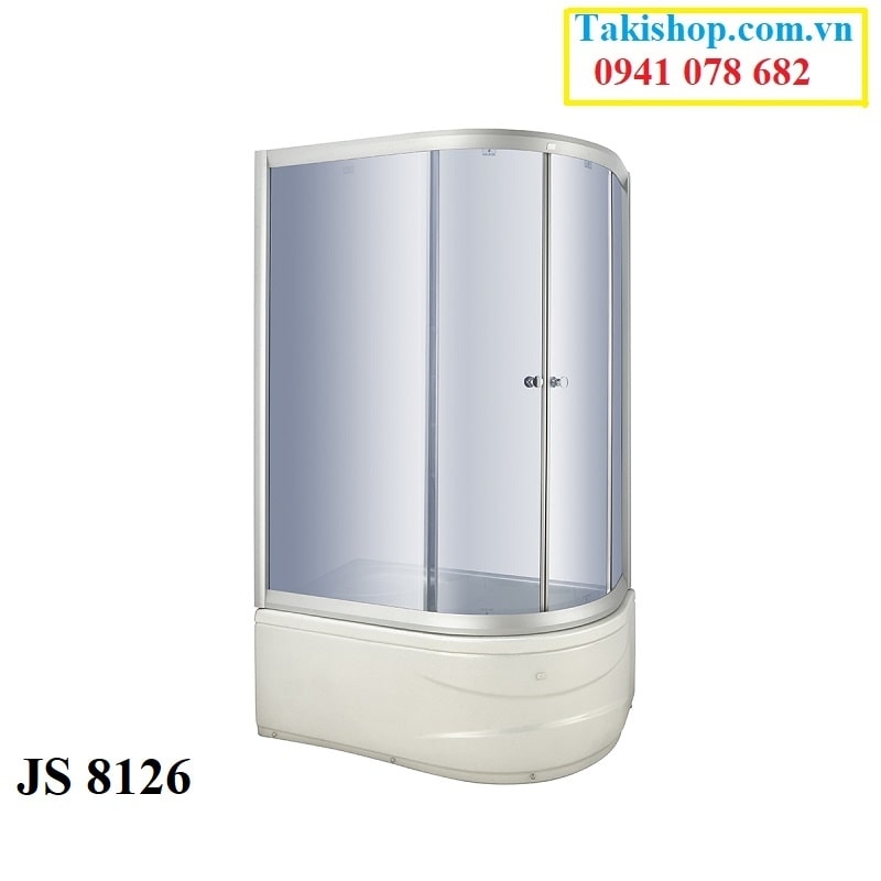 Govern JS 8126 cabin phòng tắm kính cong giá rẻ nhập khẩu