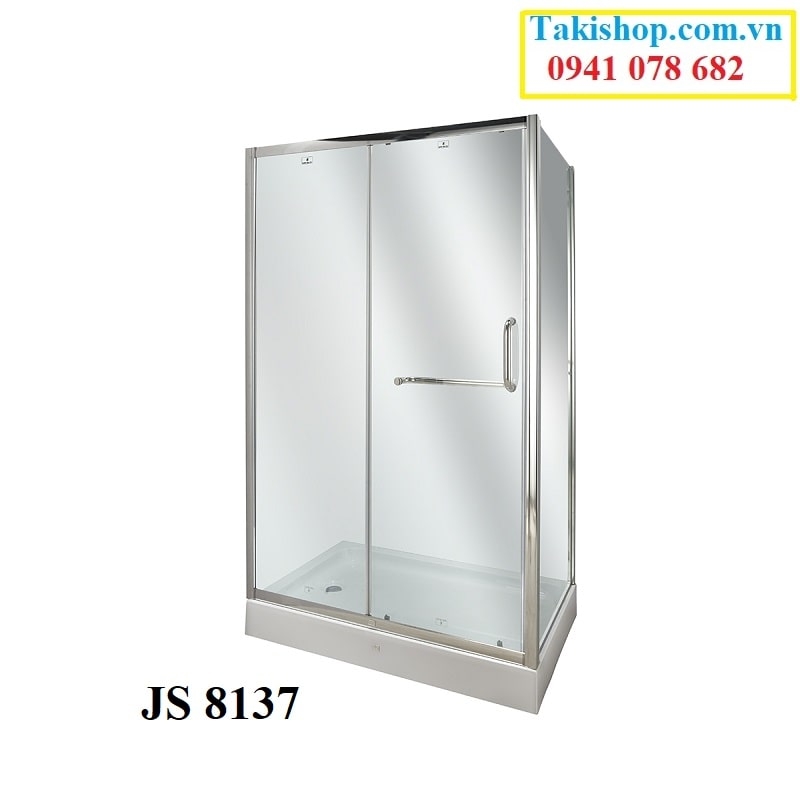 Govern JS 8137 cabin phòng tắm kính thẳng giá rẻ nhập khẩu