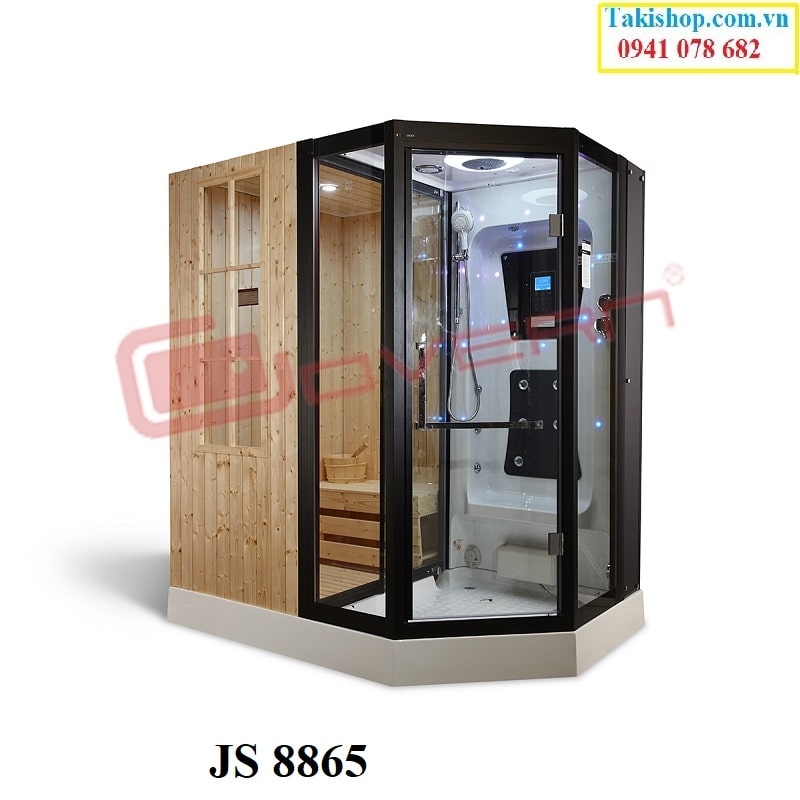 Govern js 8865 phòng tắm xông hơi khô ướt mini giá rẻ nhập khẩu chính hãng