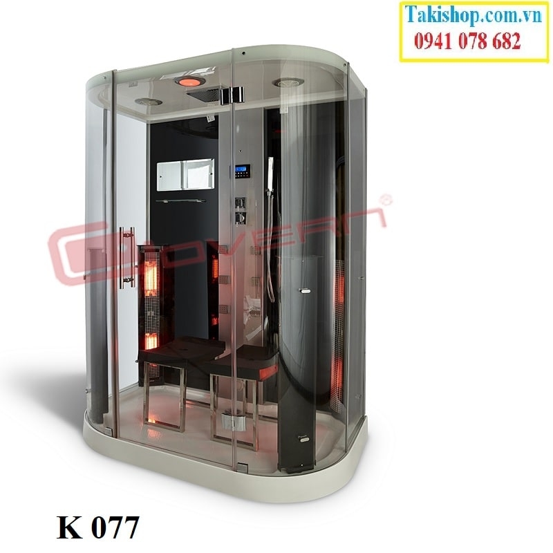 Govern k 077 phòng tắm xông hơi ướt khô bằng tia hồng ngoại mini giá rẻ nhập khẩu chính hãng