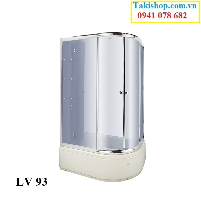 govern lv 93 cabin phòng tắm kính cong nhập khẩu giá rẻ