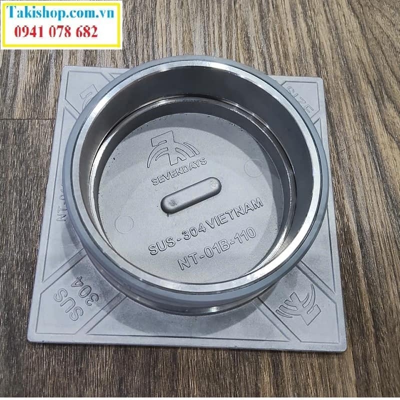 nắp chờ hút bể phốt inox đúc 304 hãng sevendays