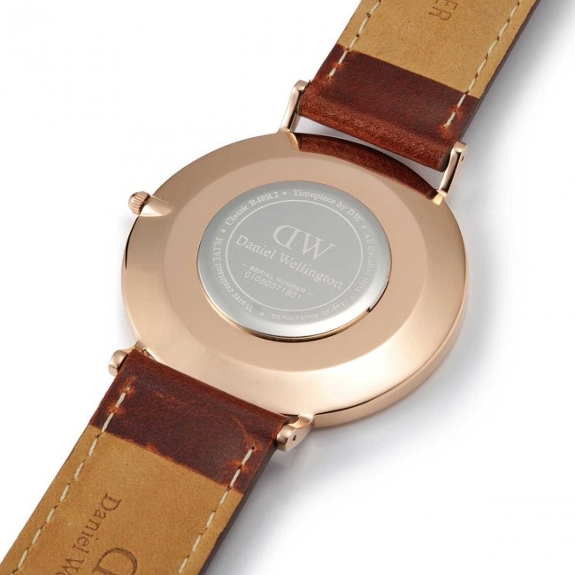 Đồng Hồ DW Classic Black ST Mawes Rose Gold Nam 40mm Nữ 36mm Chính