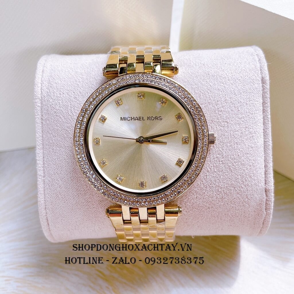 Đồng Hồ Michael Kors MK3216 39mm Kim Loại Gold Shop Đồng Hồ Xách Tay