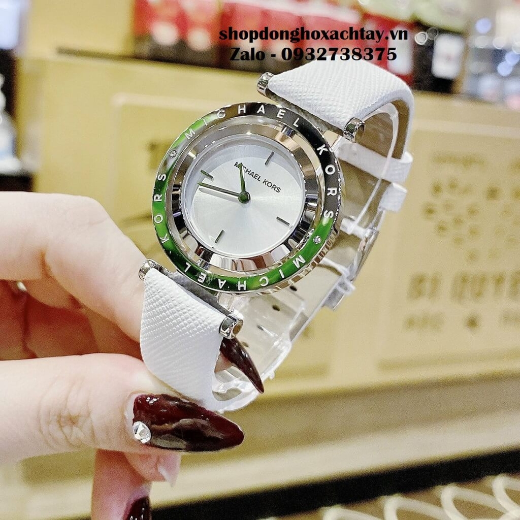 Đồng Hồ Michael Kors Nữ MK2524 33mm Mặt Xoay Shop Đồng Hồ Xách Tay