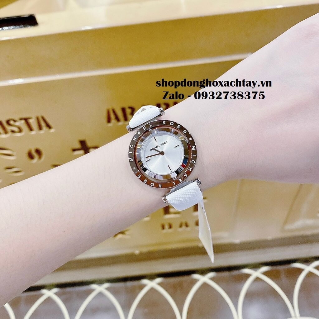 Đồng Hồ Michael Kors Nữ MK2524 33mm Mặt Xoay Shop Đồng Hồ Xách Tay