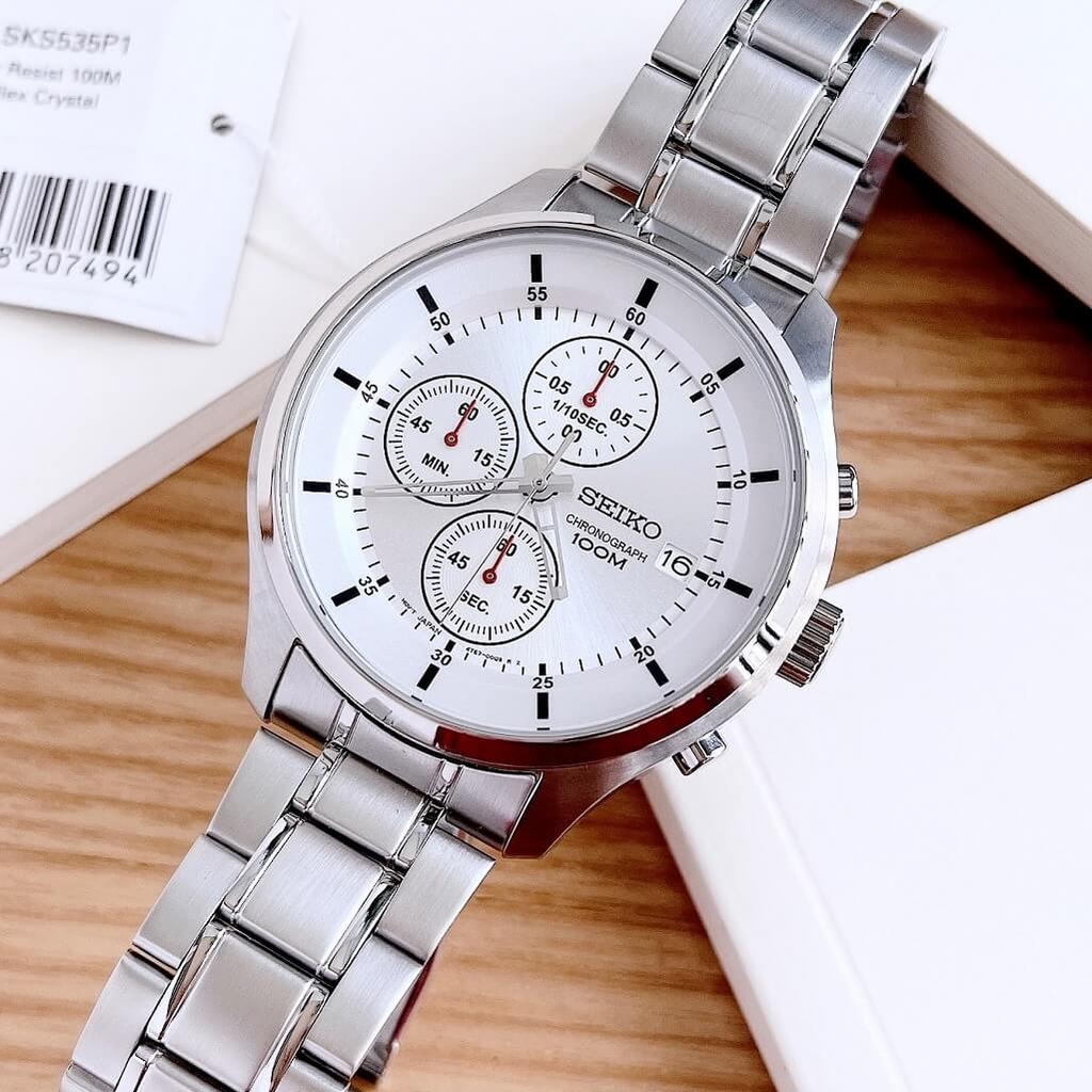 Đồng Hồ Nam Seiko SKS535P1 Sapphire Chính Hãng 42mm Shop Đồng Hồ Xách Tay