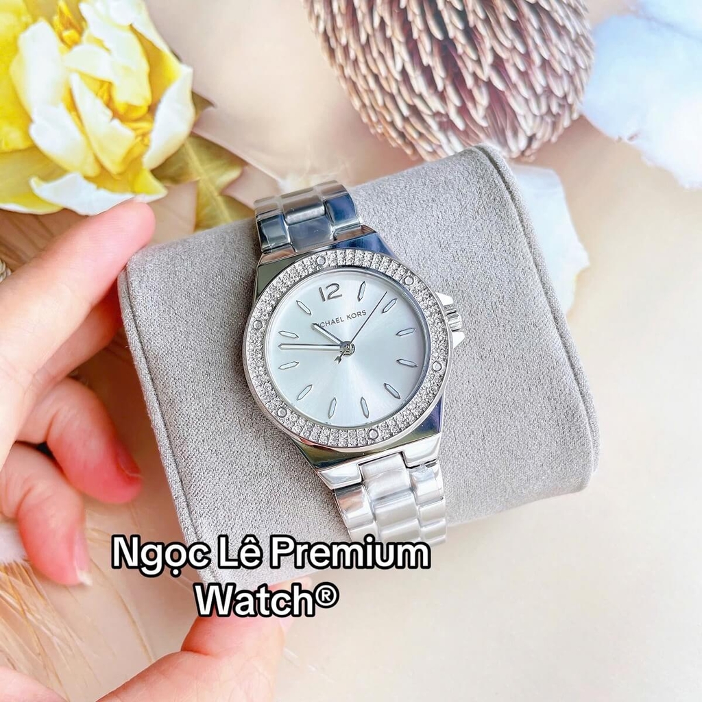 Đồng Hồ Nữ Michael Kors MK7280 Lennox Dây Kim Loại Màu Silver 33mm Shop ...