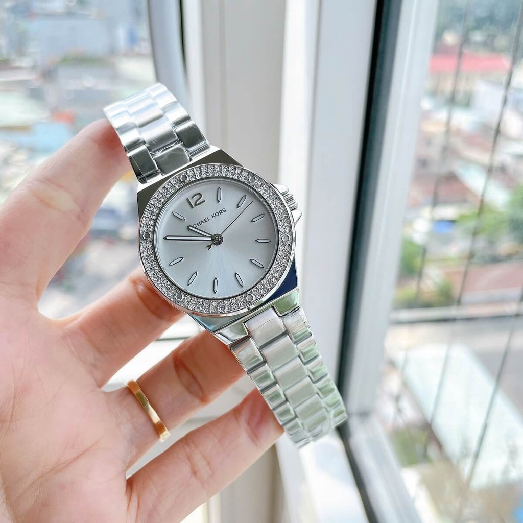Đồng Hồ Nữ Michael Kors MK7280 Lennox Dây Kim Loại Màu Silver 33mm Shop ...