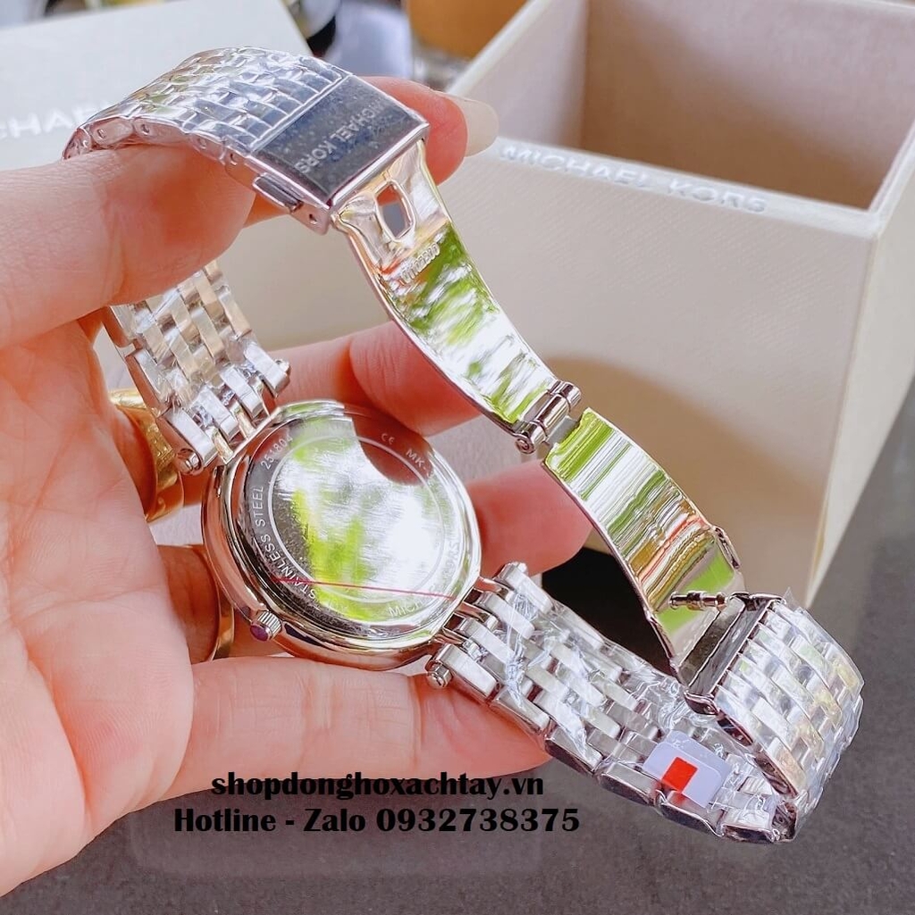 Đồng Hồ Michael Kors MK3779 Silver 39mm Nữ Shop Đồng Hồ Xách Tay