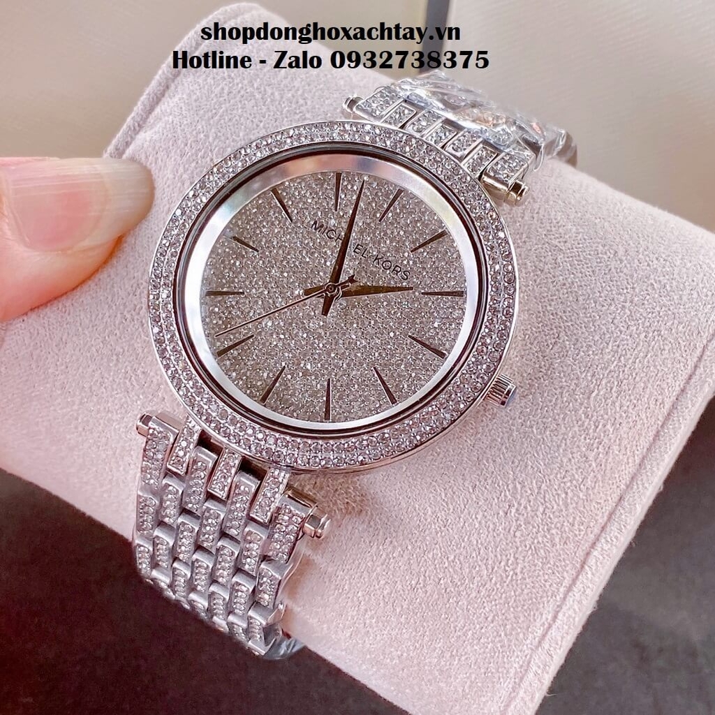 Đồng Hồ Michael Kors MK3779 Silver 39mm Nữ Shop Đồng Hồ Xách Tay
