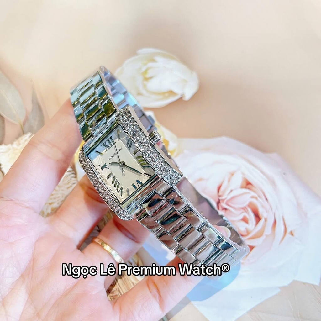 Đồng Hồ Nữ Michael Kors MK4642 Emery Vỏ Silver Size 33mm Shop Đồng Hồ ...