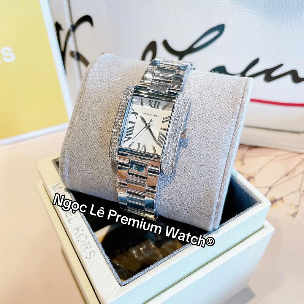 Đồng Hồ Nữ Michael Kors MK4642 Emery Vỏ Silver Size 33mm Shop Đồng Hồ ...