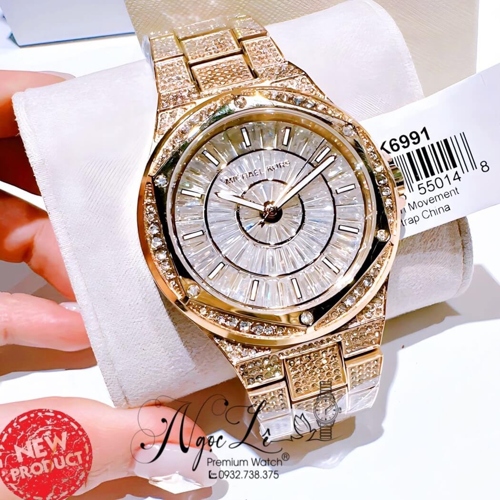Đồng Hồ Nữ Michael Kors MK6991 Vỏ Gold Size 41mm Shop Đồng Hồ Xách Tay