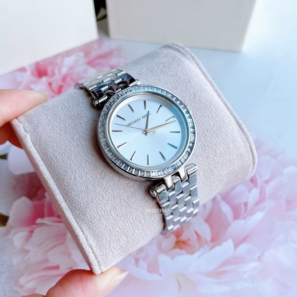 Đồng Hồ Michael Kors MK3364 33mm Thép Không Gỉ Silver Shop Đồng Hồ Xách Tay