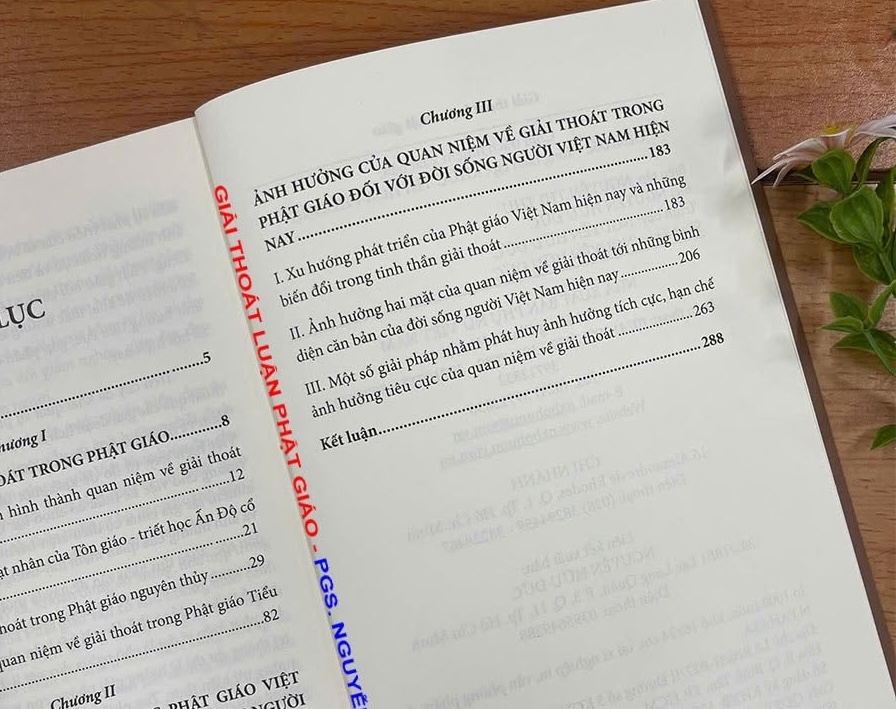 GIẢI THOÁT LUẬN PHẬT GIÁO (PGS. Nguyễn Thị Toan)