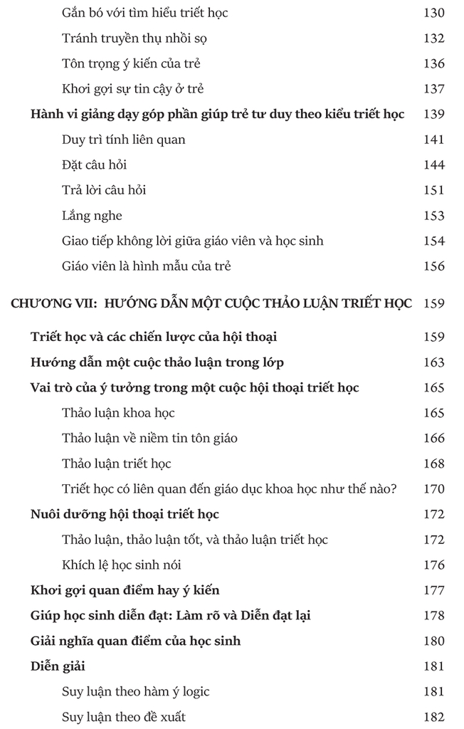 Dạy Triết Học Cho Trẻ Em