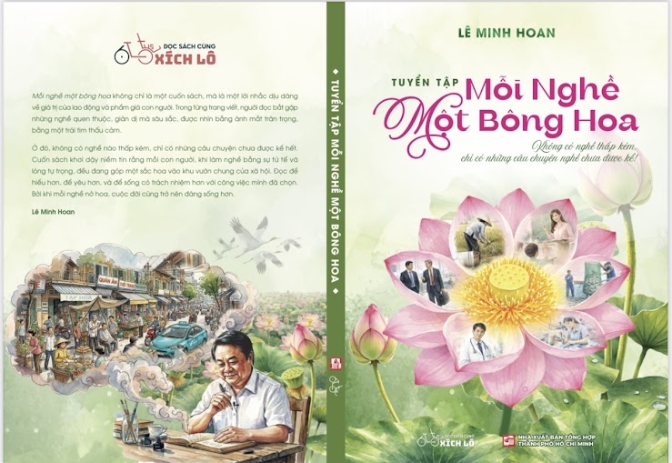 Sách mới - MỖI NGHỀ MỘT BÔNG HOA - Lê Minh Hoan
