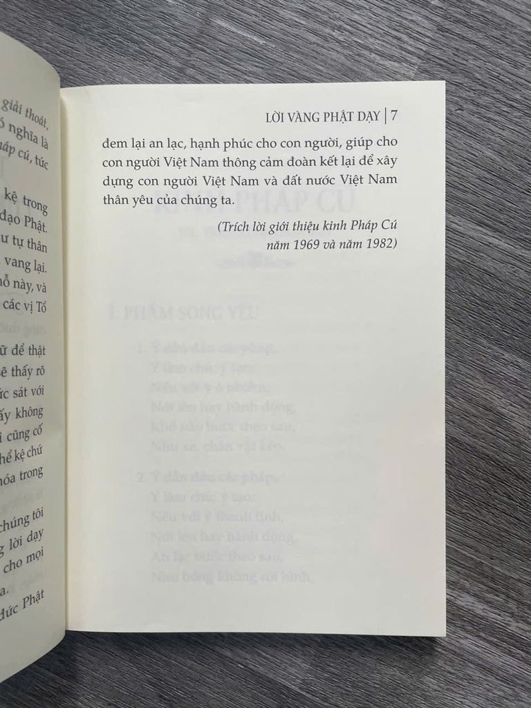 LỜI VÀNG PHẬT DẠY (DỊCH GIẢNG KINH PHÁP CÚ) - Thích Minh Châu - Thích Thiện Siêu