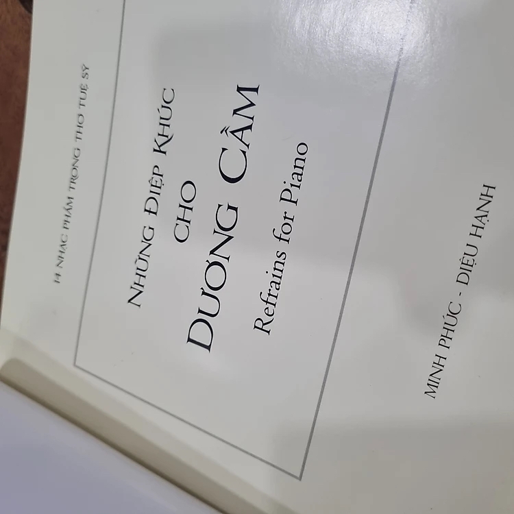 Những Điệp Khúc Cho Dương Cầm - 14 nhạc phẩm trong thơ Tuệ Sỹ