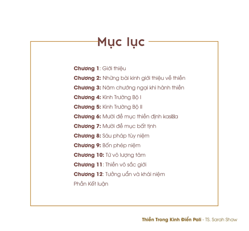 Sách mới - Thiền trong Kinh điển Pāli (Tiến sĩ Sarah Shaw)