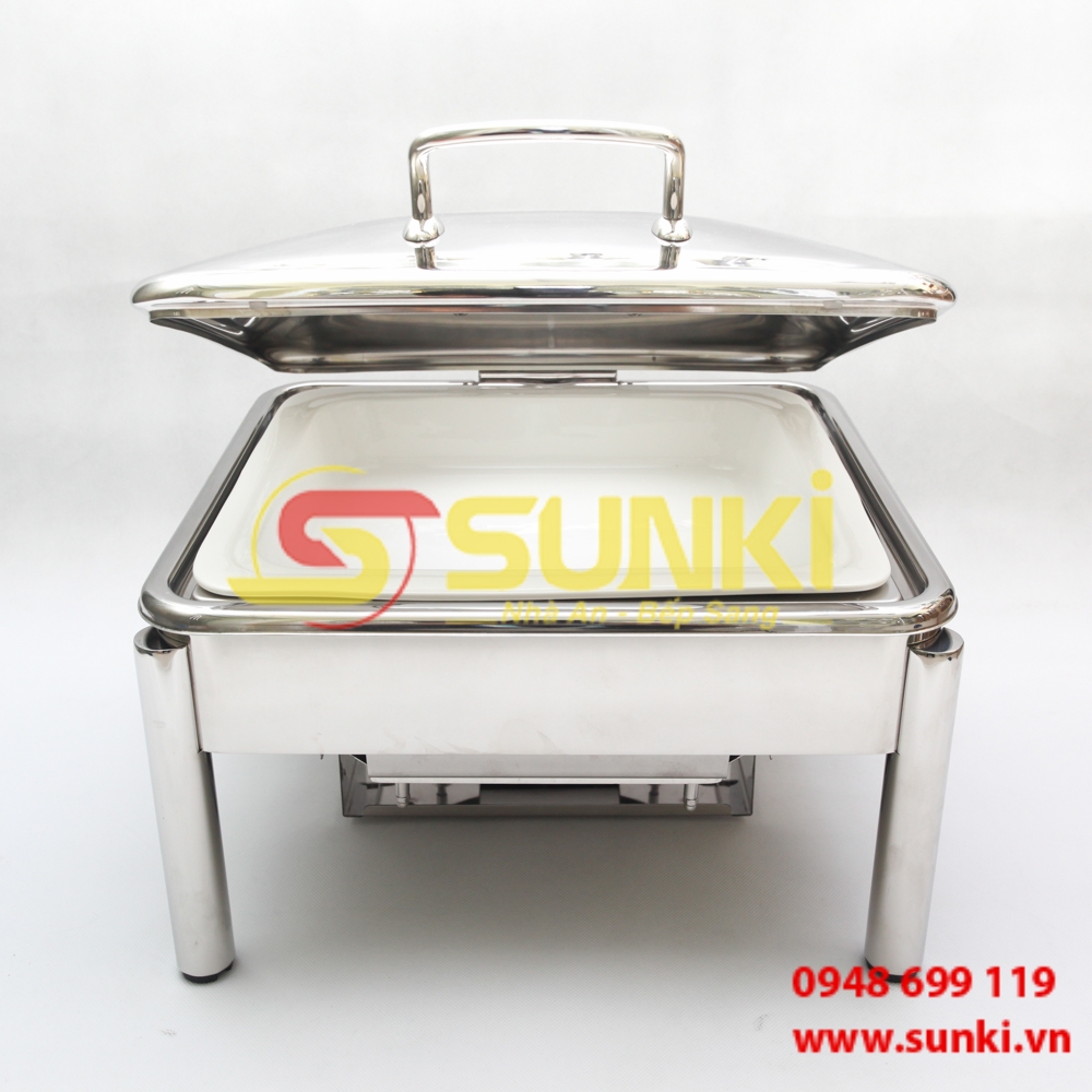 Nồi Buffet vuông nắp kính 120582
