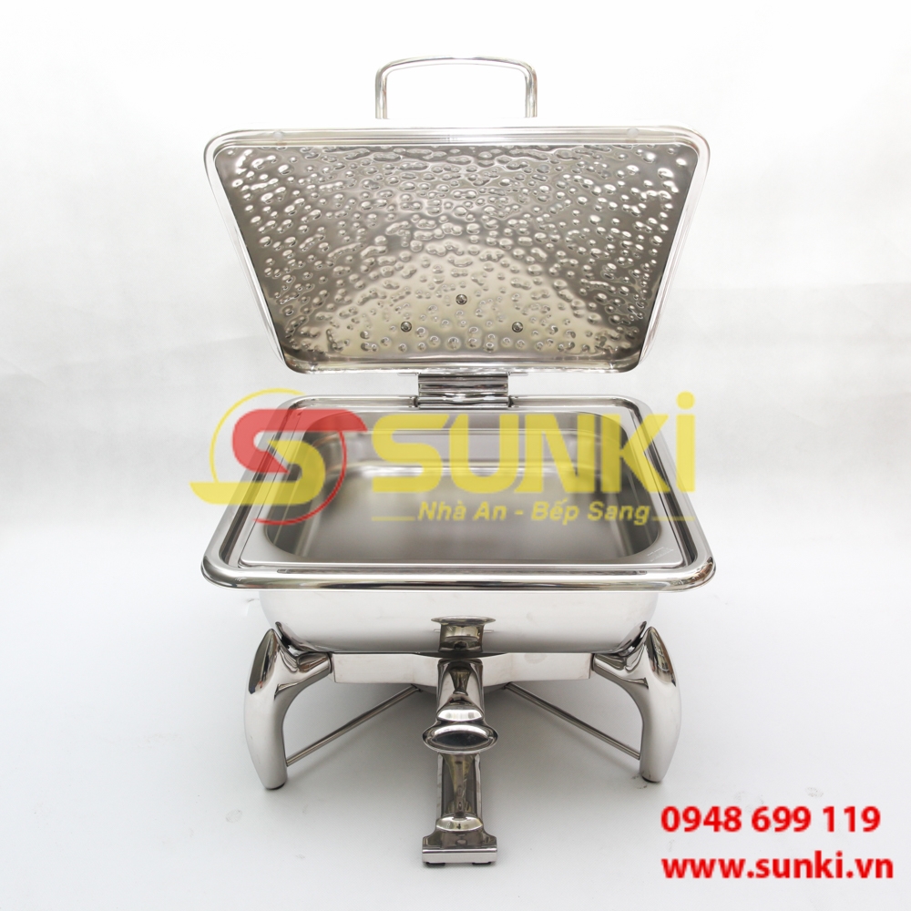 Nồi Buffet vuông nắp sần 1032CH