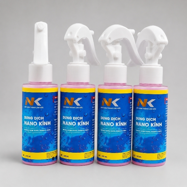 Dung Dịch Nano Kính NK Không Giật, Không Rít