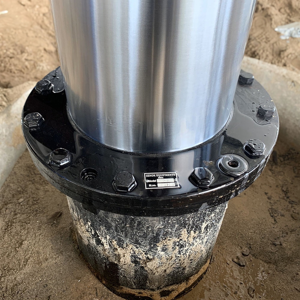 Cầu Nâng 1 Trụ Ấn Độ - Ty Mạ Crom