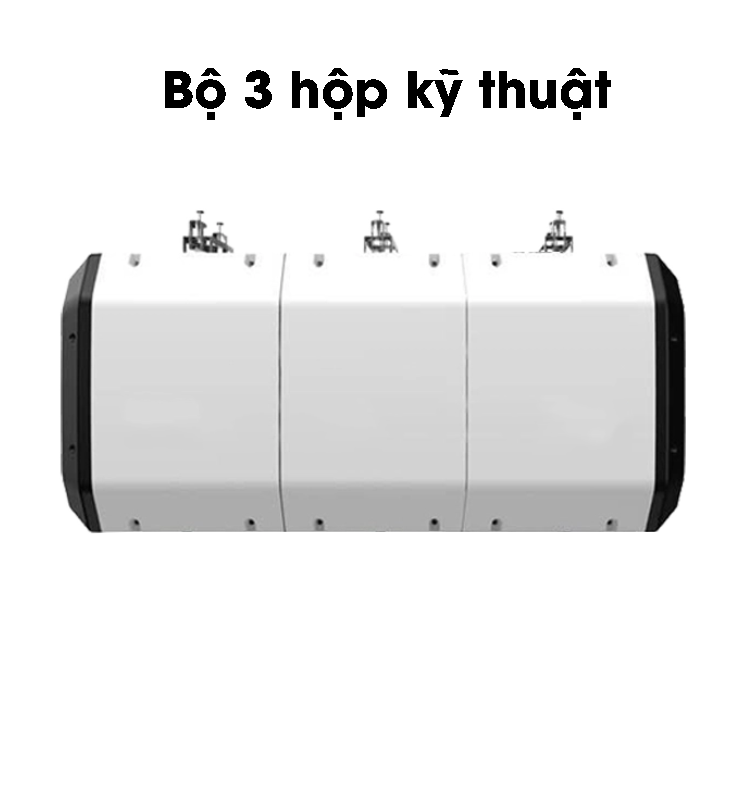 Bộ 3 hộp kỹ thuật chứa cuộn dây tự rút ( Không kèm dây tự rút bên trong)