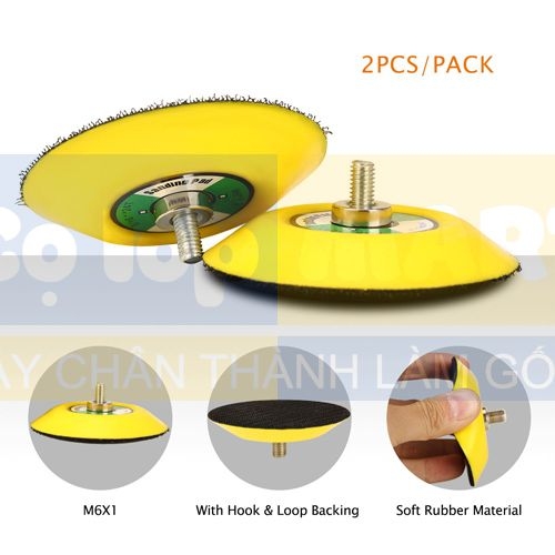 Đế 2 - 3 Inch Máy Lệch Tâm Ren M6 - M8