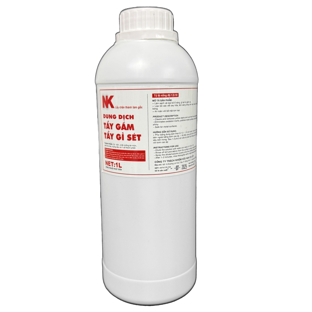 Dung Dịch Tẩy Gầm Xe Hơi NK –Tỉ lệ : 1:2~1:10