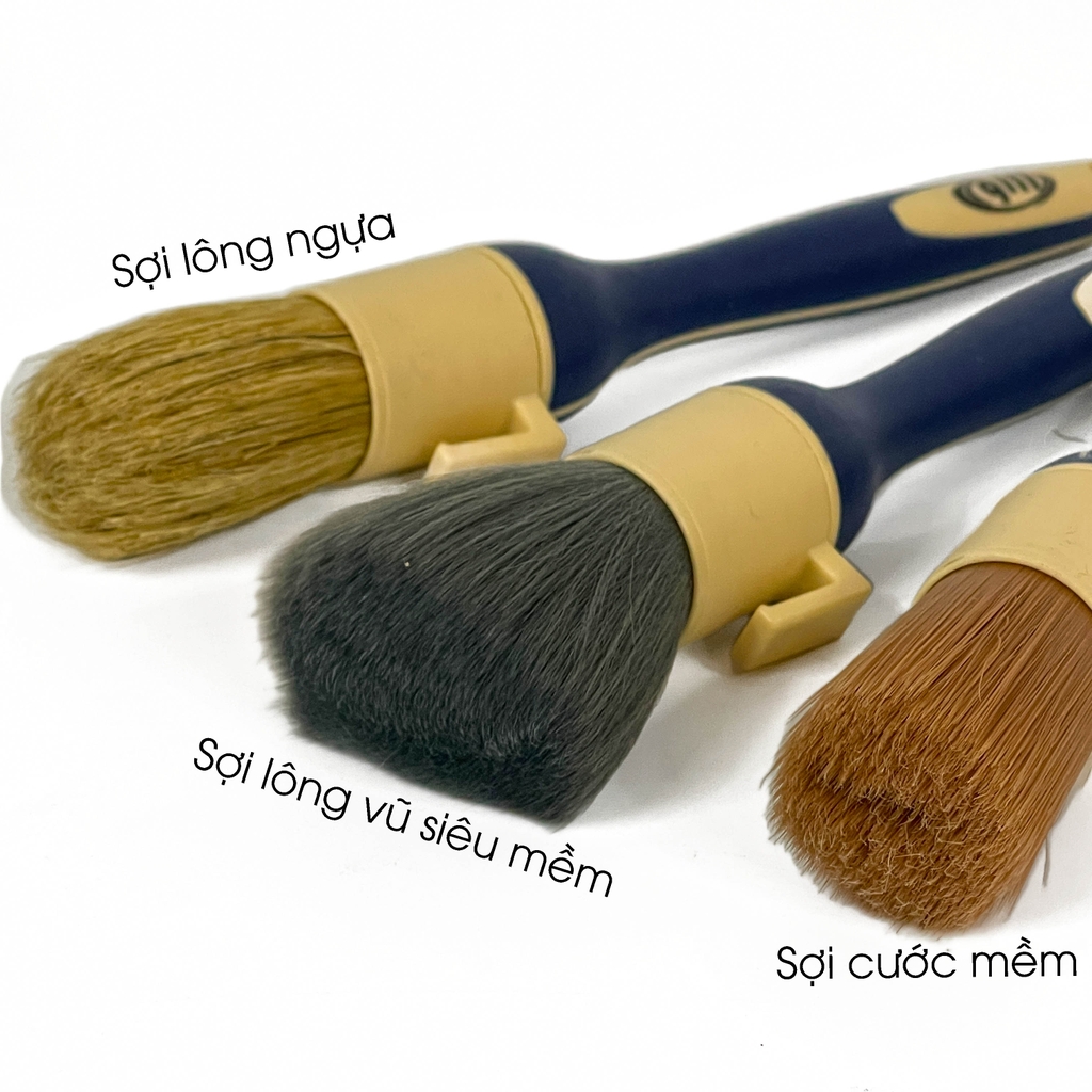 Bộ 3 Chổi Qili Chăm Sóc Xe