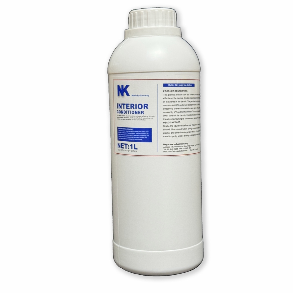 Dung Dịch Dưỡng Da & Nhựa Nội Thất NK - Can 4L - Interior Conditioner